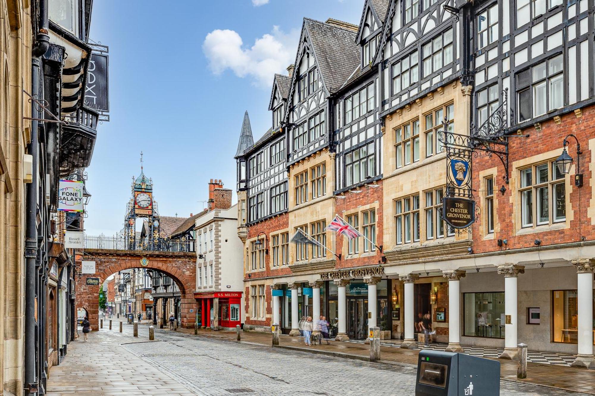 Insta-Worthy Loft On Historic Chester Rows, Sleeps 4 & Free Parking Esterno foto